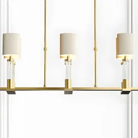 Baker trianon ceiling light